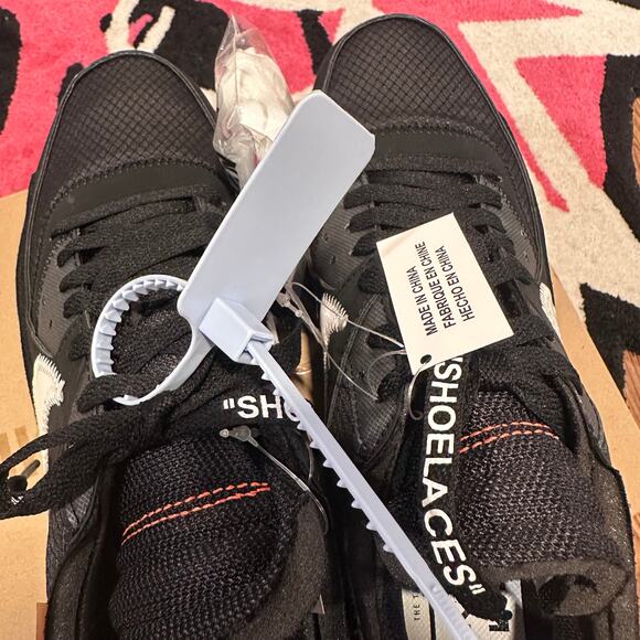 Nike Air Max 90 Off-White “Black” - Size 10 - Brand New main image 12